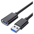 Essager Suuri Nopeus USB 3.0 Jatkokaapeli - 1m - Musta