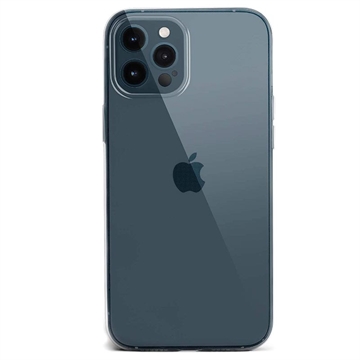 Anti-Slip iPhone 12 Pro Max TPU Suojakuori - Läpinäkyvä