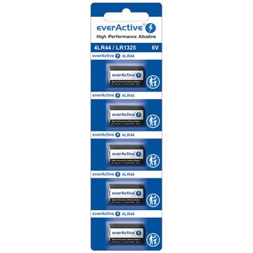 EverActive 4LR44/LR1325 alkaliparistot 6V - 5 kpl.