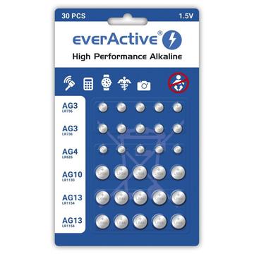 EverActive alkaliparistosarja - 30 kpl.