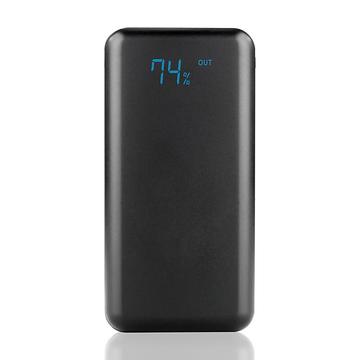 EverActive EB-L20k Power Bank 20000mAh - 2xUSB-A - musta - musta