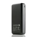 EverActive EB-L20k Power Bank 20000mAh - 2xUSB-A - musta - musta