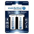 EverActive Pro LR14/C alkaliparistot 8000mAh - 2 kpl.