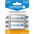EverActive Professional Line EVHRL14-5000 ladattavat C-akut 5000mAh - 2 kpl.