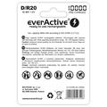 EverActive Professional Line EVHRL20-10000 ladattavat D-akut 10000mAh - 2 kpl.
