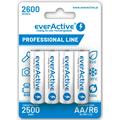 EverActive Professional Line EVHRL6-2600 ladattavat AA-paristot 2600mAh - 4 kpl.