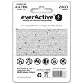 EverActive Professional Line EVHRL6-2600 ladattavat AA-paristot 2600mAh - 4 kpl.