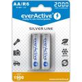 EverActive Silver Line EVHRL6-2000 ladattavat AA-paristot 2000mAh