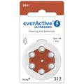 EverActive Ultrasonic 312/PR41 kuulokojeiden paristot - 6 kpl.