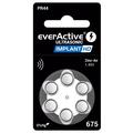 EverActive Ultraääni-implantti HD 675/PR44 kuulokojeiden paristot - 6 kpl.