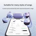 F22 Korvaklipsi OWS langattomat kuulokkeet, joissa on ENC-melunvaimennus ja Bluetooth 6.0 - punainen