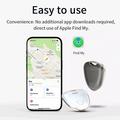 F4 Langaton Smart Tag - Vedenpitävä Bluetooth matkatavaroiden seurantalaite ja avainpaikannin - Valkoinen