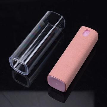 FA-007 Kannettava näytönpuhdistin Kosketusnäytön sumusuihku Puhdistustyökalu matkapuhelimelle, tabletille, kannettavalle tietokoneelle (ilman nestettä) - Vaaleanpunainen