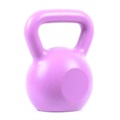 Fitness Massiivivalurautainen Kahvakuula - 5kg - Violetti
