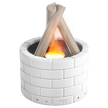 Liekkivaikutteinen ultraääni ilmankostutin / aromaterapia diffuusori - 250ml