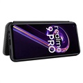 OnePlus Nord CE 2 Lite 5G Lompakkokotelo - Hiilikuitu - Musta