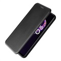 OnePlus Nord CE 2 Lite 5G Lompakkokotelo - Hiilikuitu - Musta