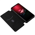 Asus ROG Phone 5 Lompakkokotelo - Hiilikuitu