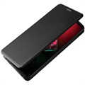 Asus ROG Phone 5 Lompakkokotelo - Hiilikuitu