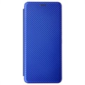 Asus ROG Phone 5 Lompakkokotelo - Hiilikuitu - Sininen
