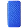 Motorola Moto G50 5G Lompakkokotelo - Hiilikuitu - Sininen