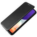 Samsung Galaxy A22 4G Lompakkokotelo - Hiilikuitu - Musta