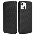 iPhone 13 Mini Flip Läppäkotelo - Hiilikuitu