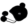 Fluffy Beanie Hue Bluetooth-Kuuloke - Musta