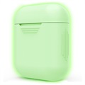 Fluorescent AirPods / AirPods 2 Silicone Case - White