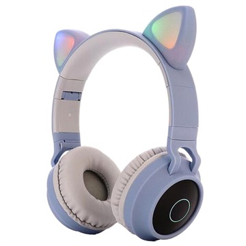 Taitettavat Bluetooth Cat Ear Kids Kuulokkeet