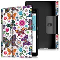 Lenovo Yoga Smart Tab Läppäkotelo - Perhoset / Kukat