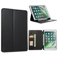 iPad 10.2 2019/2020/2021 Folio Kotelo Korttipaikka - Musta