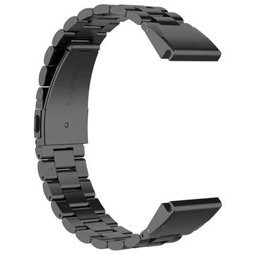 Cinturino Quick Fit 26mm Per Garmin Fenix 7X/6X/5X, Epix Pro 51mm - Pelle E Silicone Con Cuciture - Morbido E Resistente Al Sudore