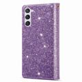 Starlight Series Samsung Galaxy S23 5G Lompakkokotelo - Violetti