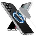 Galvanoitu Magneettinen Samsung Galaxy S23 Ultra 5G Hybridikotelo