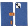 Jeans Sarja iPhone 14 Plus Lompakkokotelo