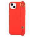Candy Color iPhone 14 Plus TPU Suojakuori Käsihihnalla