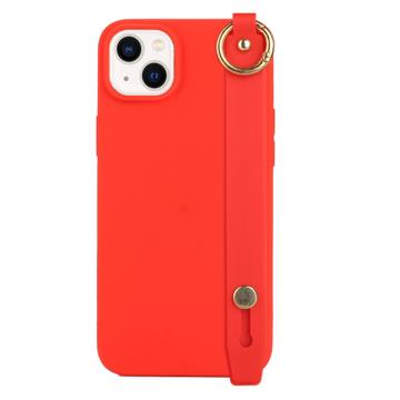 Candy Color iPhone 14 Plus TPU Suojakuori Käsihihnalla