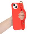 Candy Color iPhone 14 Plus TPU Suojakuori Käsihihnalla