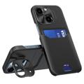 CamStand iPhone 14 Plus Kotelo Korttipaikalla