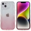Wavy Edge Gradient iPhone 14 Plus TPU Suojakuori