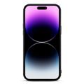 iPhone 14 Pro Suojakuori Rannehihnalla ja Korttipaikka - Krokotiili - Pinkki
