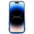 Wavy Edge Gradient iPhone 14 Pro Max TPU Suojakuori - Sininen