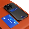 CamStand iPhone 14 Pro Kotelo Korttipaikalla - Musta