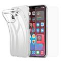 Saii 2-1:ssä iPhone 15 Plus TPU Suojakuori & Panssarilasi