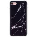 Marmorikuvioinen IMD-malli iPhone 7/8/SE (2020)/SE (2022) TPU-kotelo