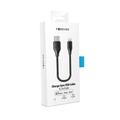 Forever Core USB-A-Lightning-kaapeli - 0,2 m - musta