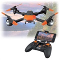 Forever Flex Foldable FPV Drone - Black / Orange