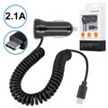 Forever M-01 USB 3.1 C-tyypin Autolaturi - 2.1A - Musta