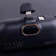 Forever MTB-100 Lightning Mini Power Bank 5000mAh - 22.5W - Musta